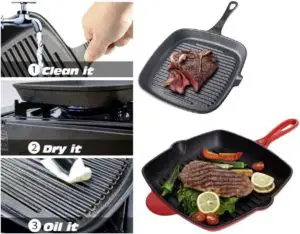 Can grill pans be used on electric stoves