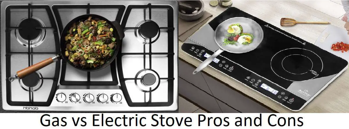 gas vs electric stove pros and cons