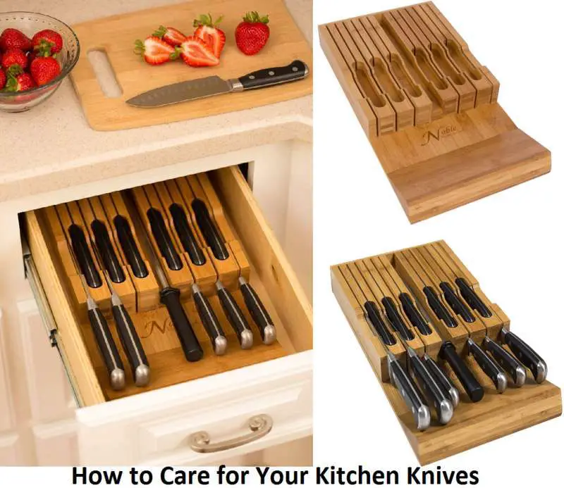 how to care for your kitchen knives