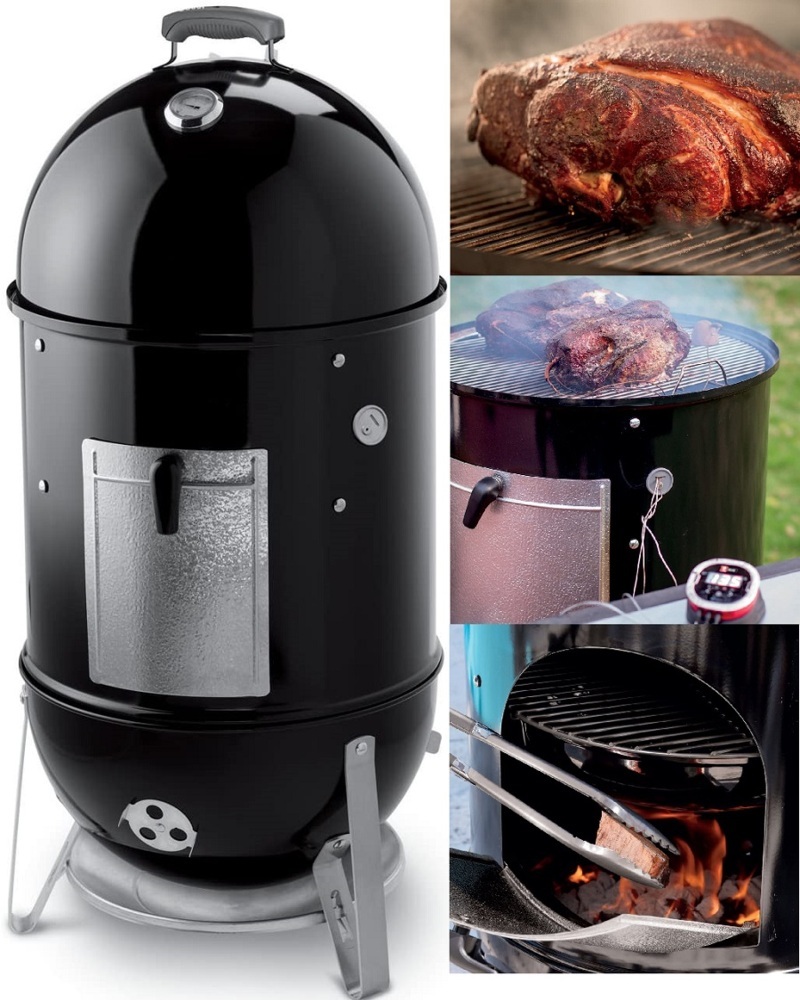 how to set up a charcoal smoker
