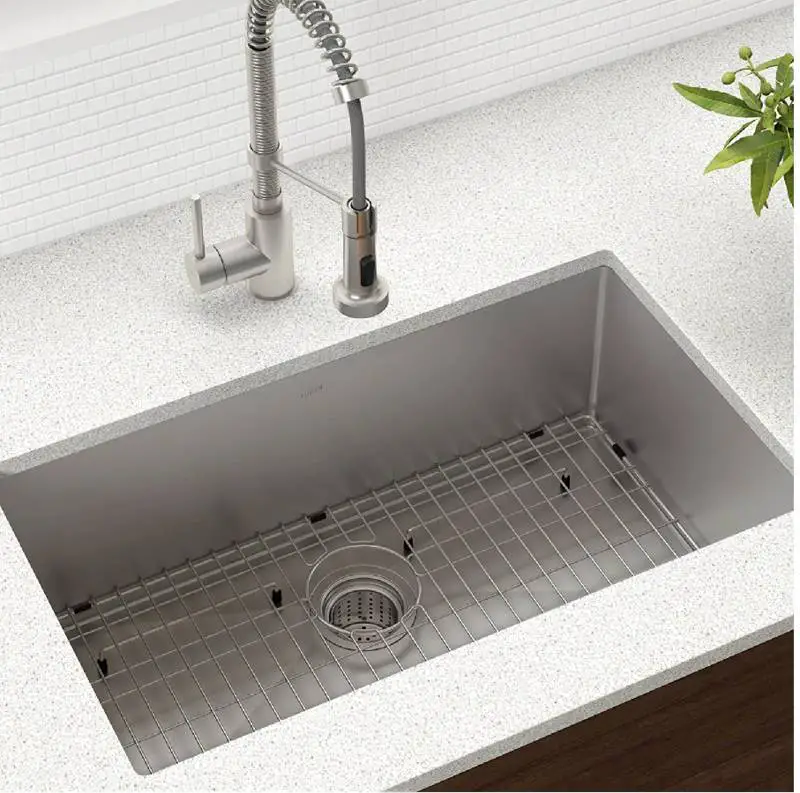  Kraus KHU100-30 Kitchen Sink, 30 Inch, Stainless Steel