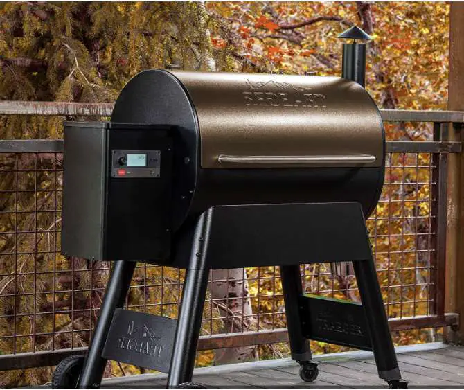 Traeger Grills Pro Series 780 Wood Pellet Grill and Smoker with Alexa and WiFIRE Smart Home Technology, Bronze