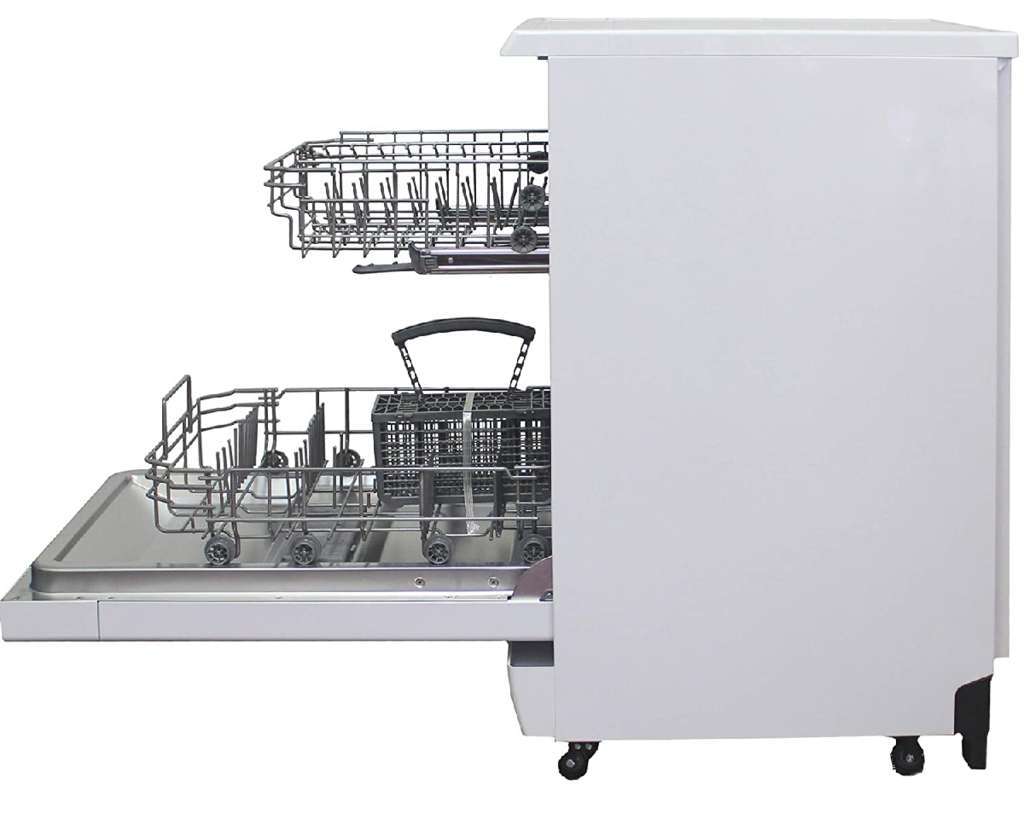 SD-9263W: 18″ Energy Star Portable Dishwasher – White