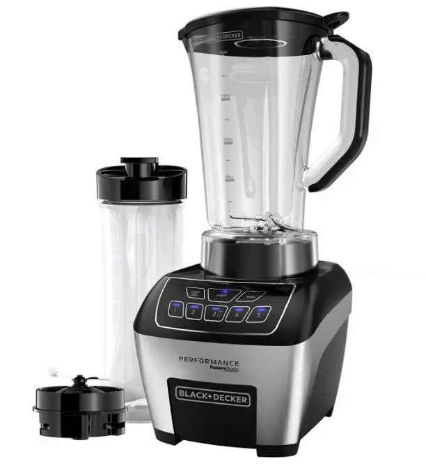 BLACK+DECKER FusionBlade Blender with Digital Controls, Stainless Steel, BL6010