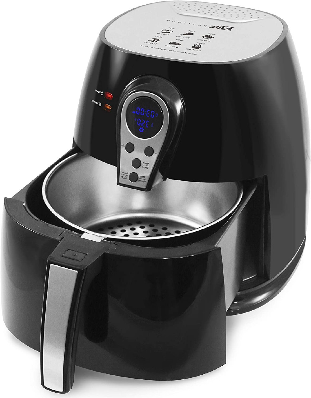 Can I use a steel or metal boawl in my air fryer?