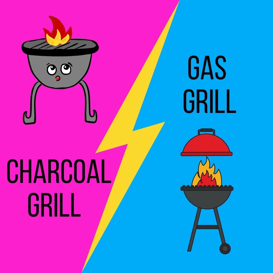 Gas Grill Vs Charcoal Grill