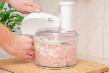 Grinding Cooked Meat In A Food Processor